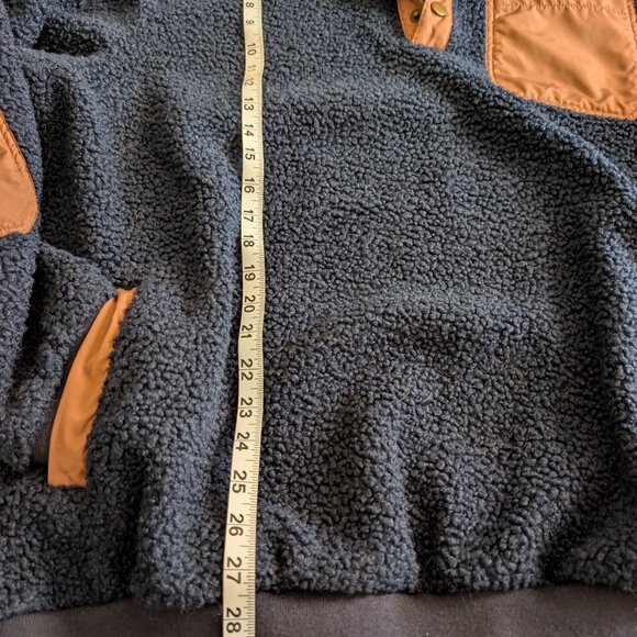 Lands End Pull-Over XL/T Navy - Picture 3 of 4